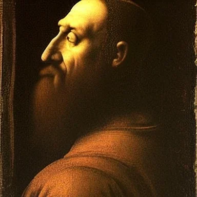 portrait of arse by Leonardo da Vinci