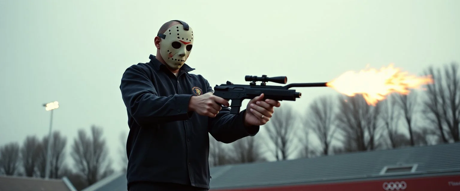 michael meyers friday 13th shot gun olympic games