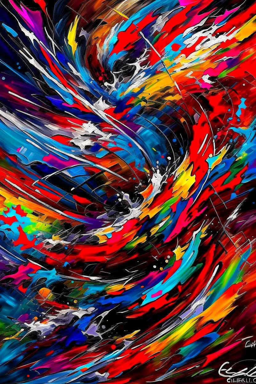 Birth of a legend, chaos80, abstract