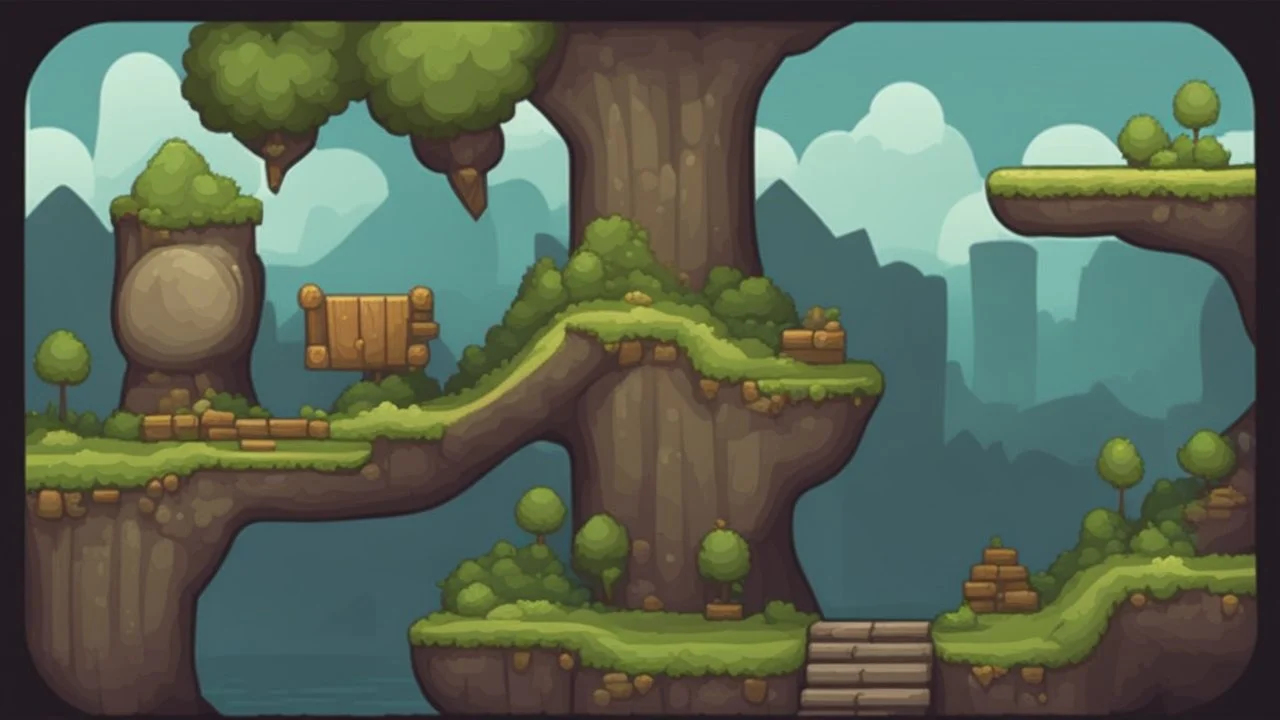 landscape tileset for 2d platformer