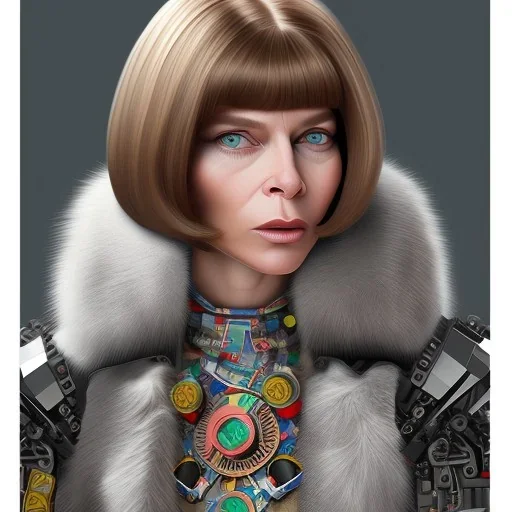 anna wintour, lego , steampunk