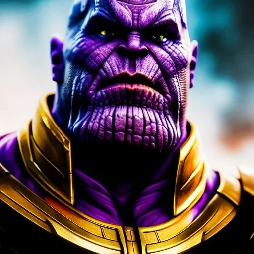 ultra detailed fullbody portrait of Thanos with Armor, extremely detailed digital painting, intrincate, extremely detailed face,crystal clear Big eyes, in the style of Simon Bisley, mystical colors , perfectly centered image, perfect composition, rim light, beautiful lighting, 8k, stunning scene, raytracing