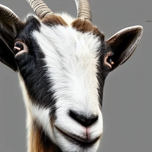 portrait of a very cute realistic detailed goat dragon,ultra high resolution