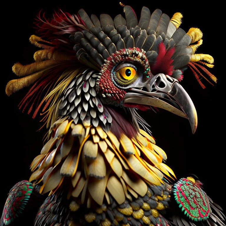 100% + Base Image ::: Giuseppe Arcimboldo Tall Bird Exotic Modifiers: highly detailed sharp focus extremely detailed intricate beautiful high definition crisp quality details focused no text no watermark great depth and scale intricately detailed no frame crisp No Signature sharp details no numbers Extreme Sharpness Depth in Details Field of Depth Started from image: