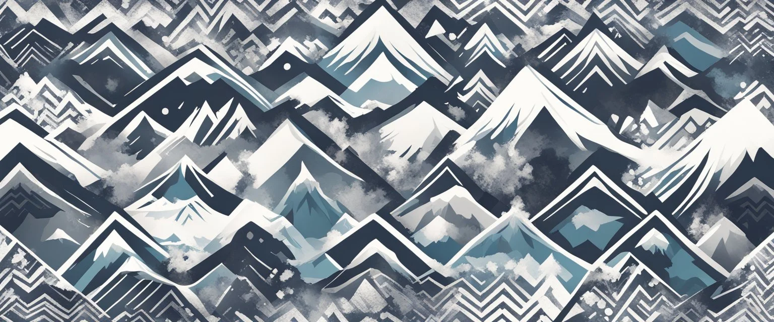 Limited Color Palette: Utilize a maximum of 6 colors to create a visually impactful pattern. Winter Theme: Incorporate elements that evoke the essence of winter – snowflakes, mountains, icicles, or any other wintry motifs that resonate with the snowboarding experience. Dynamic Energy: Infuse the pattern with a sense of movement and energy, akin to the exhilarating experience of snowboarding down the slopes. Versatility: The design should be versatile enough to complement various snowboard styles