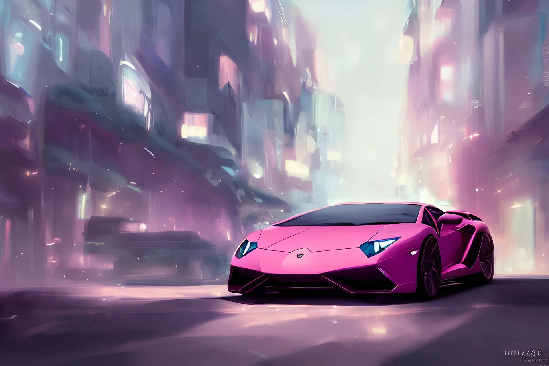 a girl joyriding a lamborghini, full shot, atmospheric lighting, detailed face, by makoto shinkai, stanley artgerm lau, wlop, rossdraws