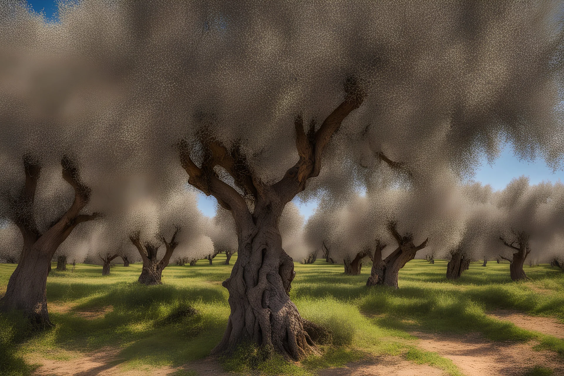 Olives trees