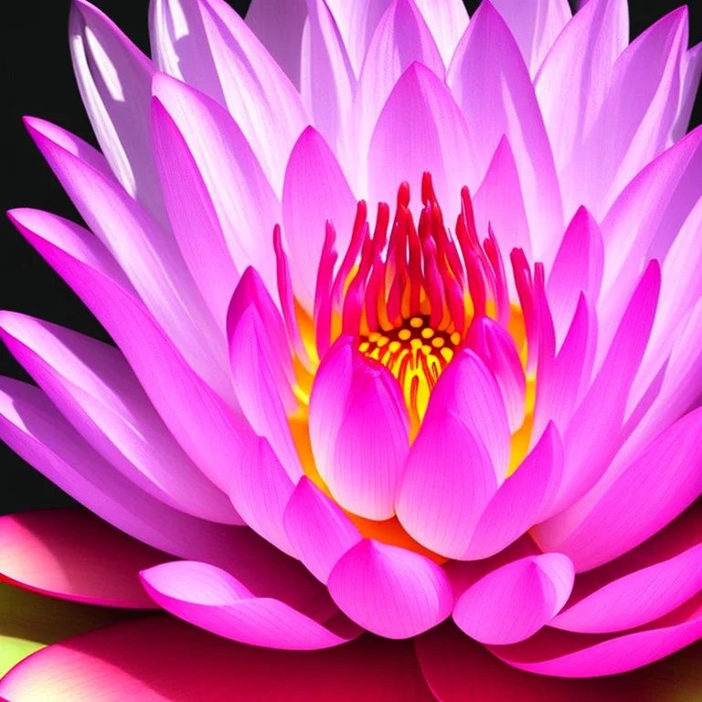 beautiful pink flower lotus