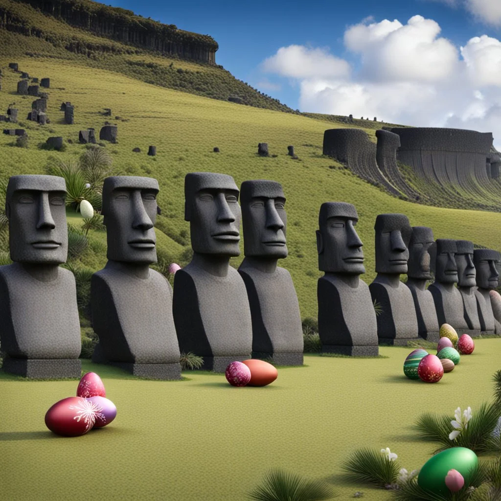 Christmas Island meets Easter Island