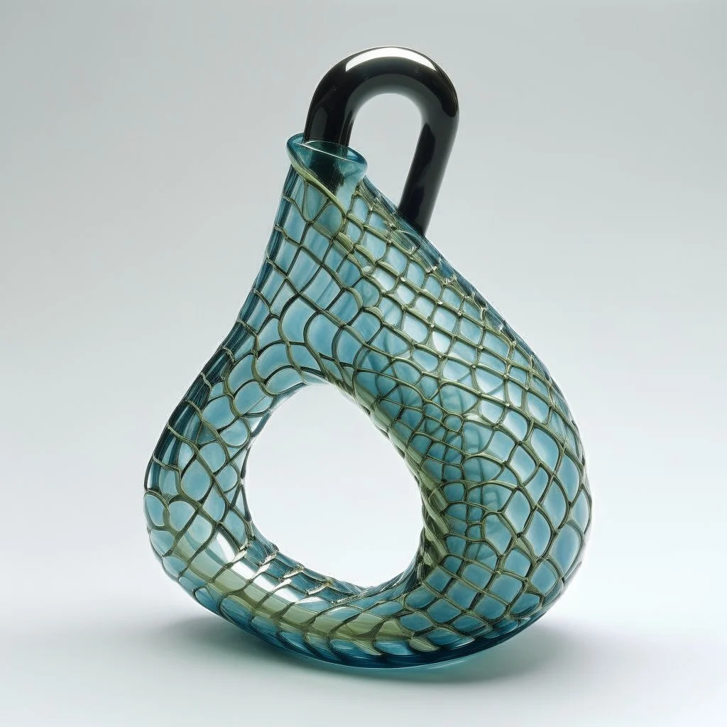 A Klein bottle.