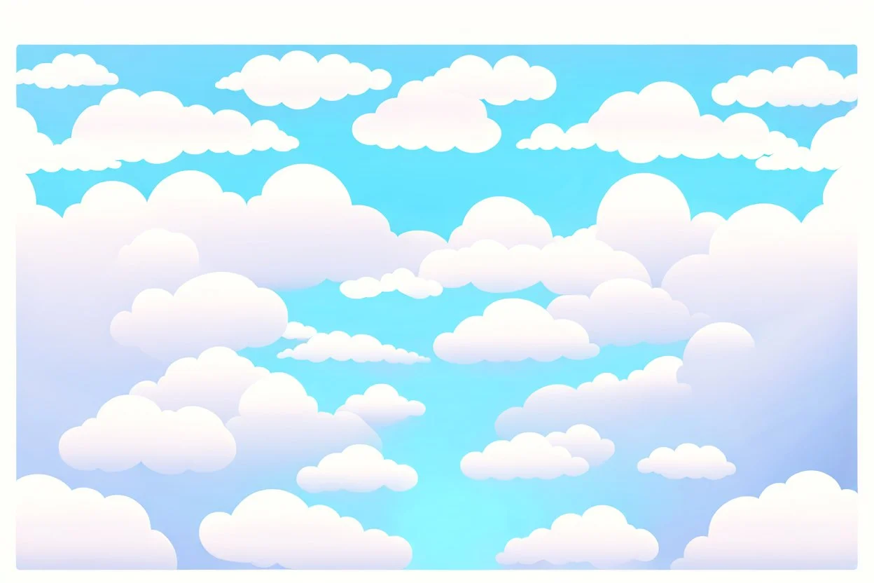 parallax clouds and sky background