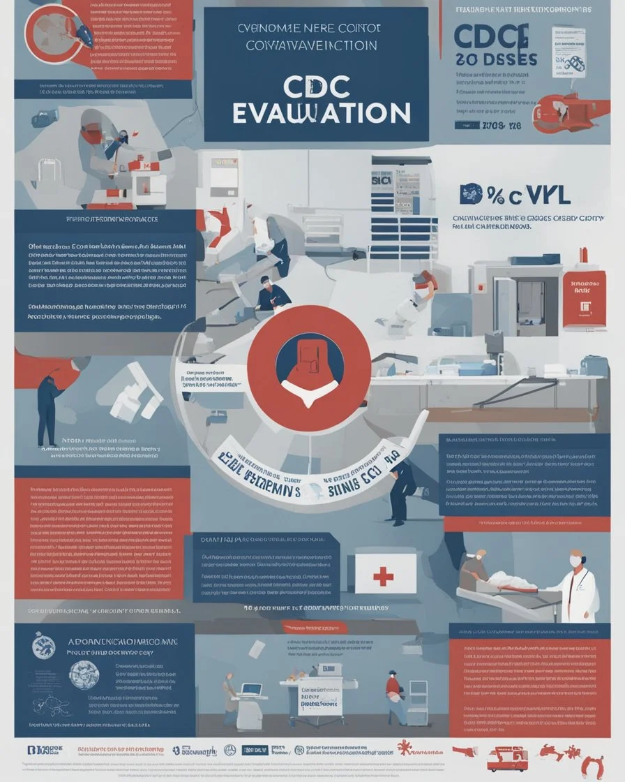 **Cinematic Poster:** A film about the CDC’s behind-the-scenes work in disease control and prevention. **Appearance:** Art ideas that encapsulate the essence of emergency evacuation, aid supply, and prompt execution of medical, surgical, and emergency training for pandemics, viral infestations, and disease control. Each of these ideas aims to create a captivating and distinctive narrative that not only entertains but also educates the audience about the crucial work done by these organizations a