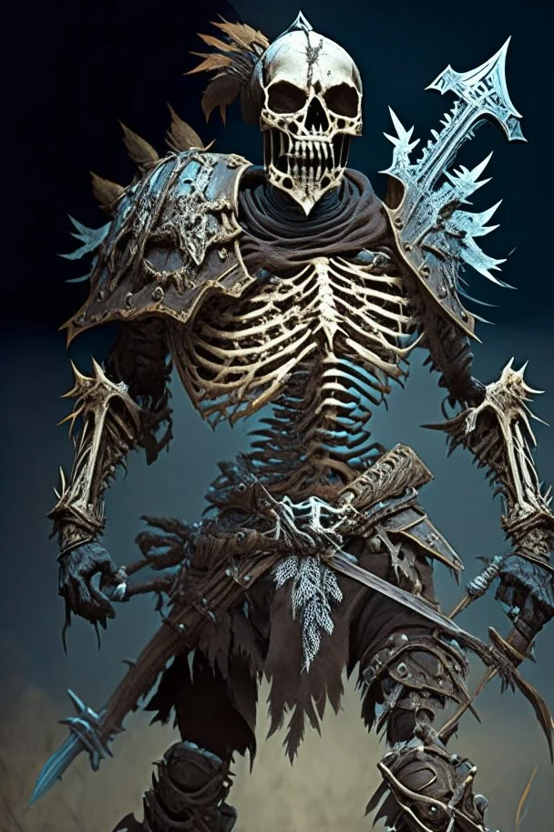 armored skeleton wild hunt warrior