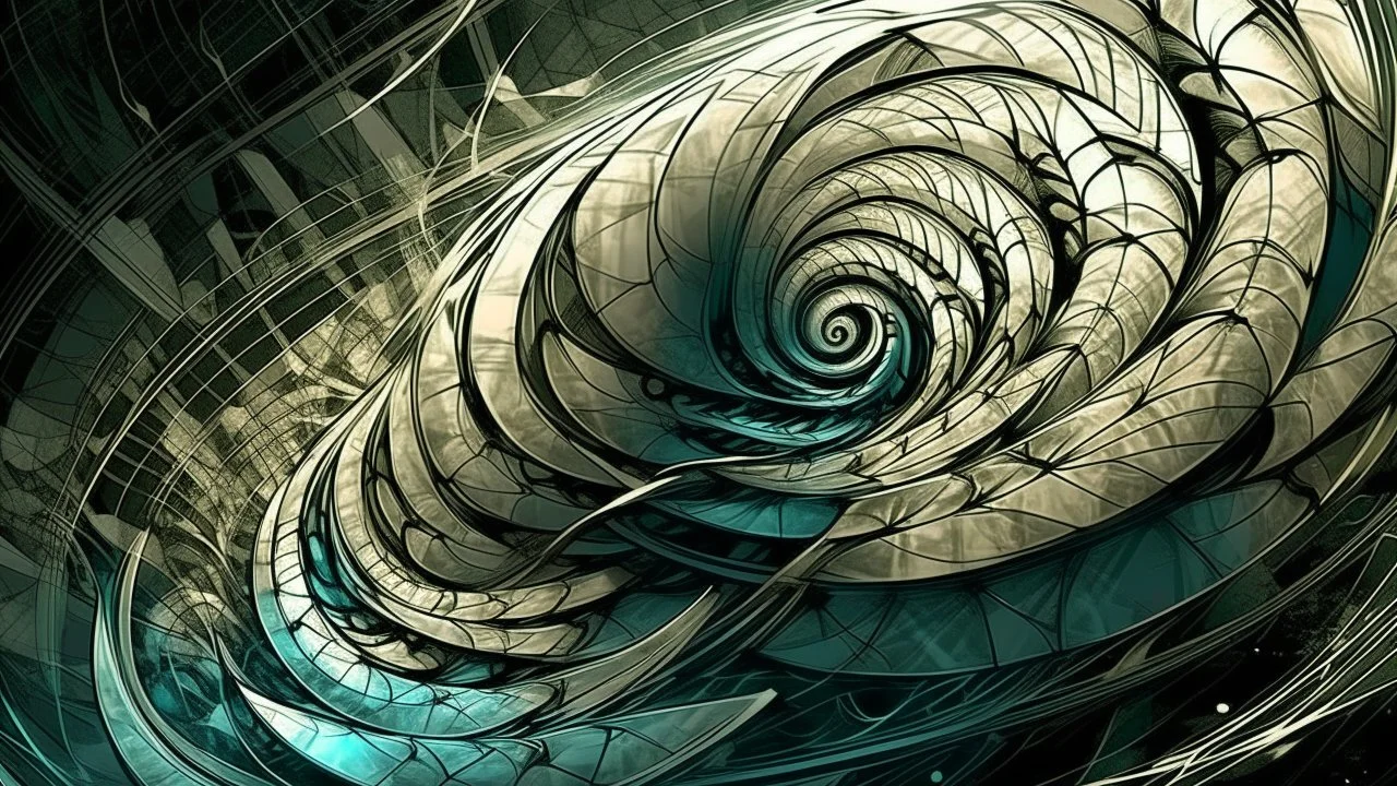 Fractal art. Spiral. Beauty. Magic.