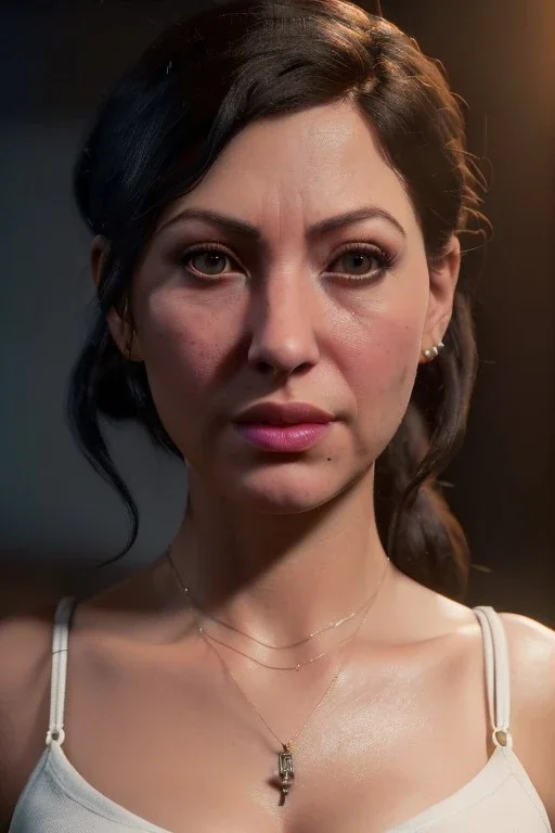 Realistic image, waist up portrait, hybrid made up of a woman, the muppet head replaces the human one ,concept art, smooth, unreal engine 5, god lights, ray tracing, RTX, lumen lighting, ultra detail, volumetric lighting, 3d, finely drawn, high definition, 4k.