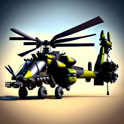 Apache helicopter