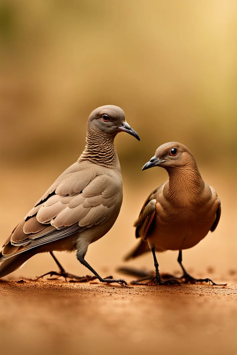 Portrait of an ant and dove 🕊️