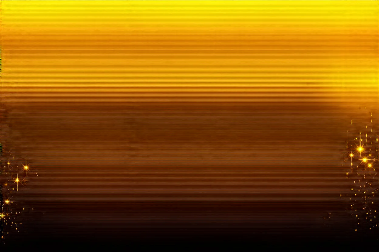 random horizontal stripes of golden colors, ending with darker colors in the bottom right, sparkles overlaid, vector