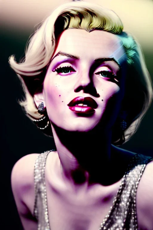 Medium shot portrait, blonde woman, young Marilyn Monroe face, perfect iris, Chanel dress style, paris background, fashion photo, soft color, highly detailed, unreal engine 5, ray tracing, RTX, lumen lighting, ultra detail, volumetric lighting, 3d, finely drawn, high definition, high resolution.