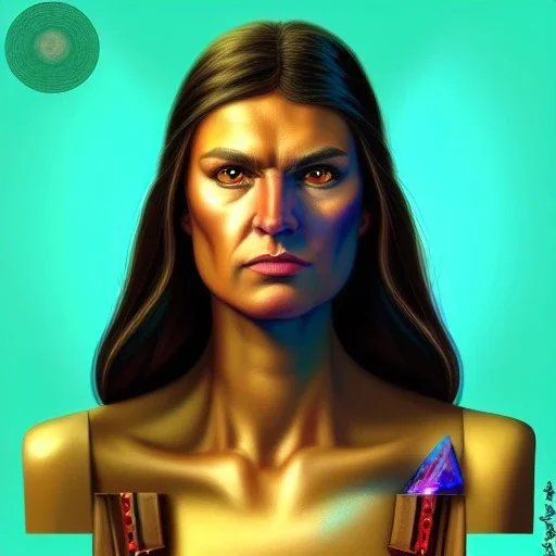 ultra detailed portrait of Phoebe Thunderman , extremely detailed digital painting, extremely detailed face,crystal clear eyes, in the style of robert e howard and pablo oliveira and Ken Kelley and Keith Parkinson ,mystical colors,perfectly centered image, perfect composition, rim light, beautiful lighting,8k, stunning scene, raytracing