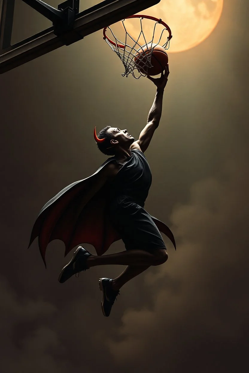 absurd profile of the ultimate basket vampire, vampires cant jump basket ball