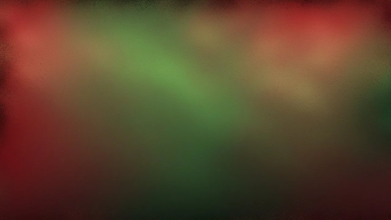 Red Maroon And Green Grunge Christmas Gradient Background.