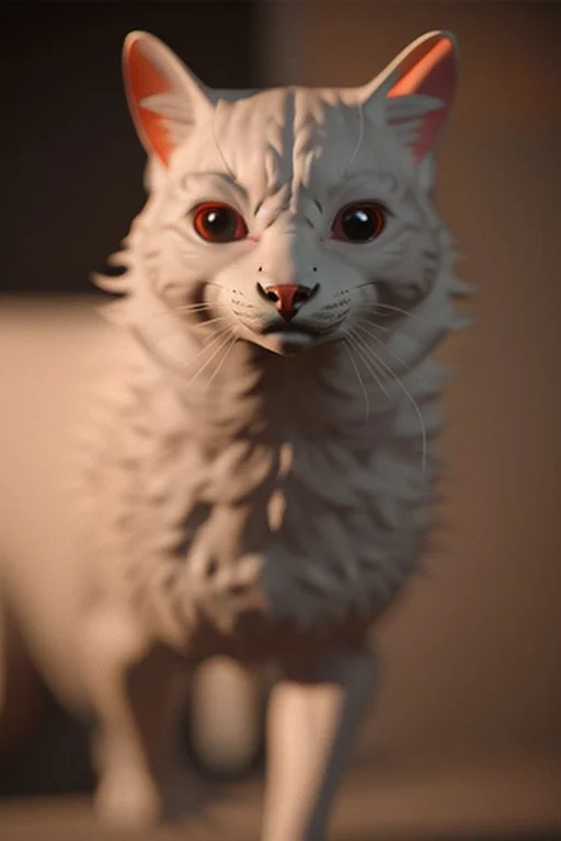 Cat-like demon,unreal engine 5, 8k resolution, photorealistic, ultra detailed, frame extreme sharp, accurate