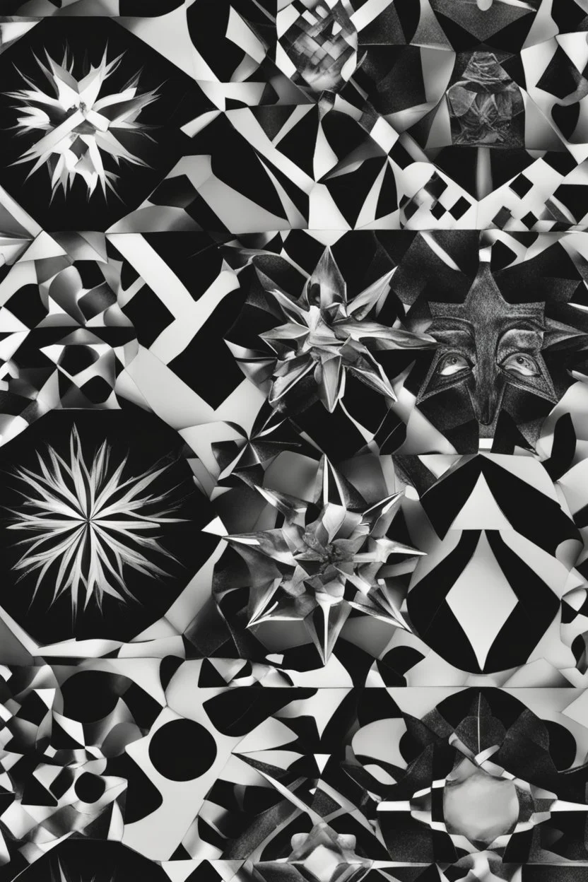 elite patterns black and white