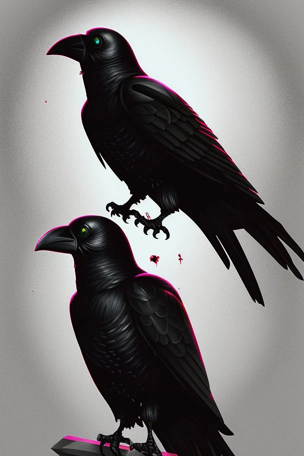 horror gaming crow