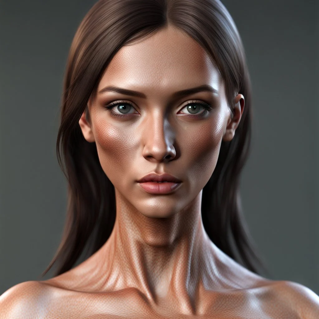 High-Resolution Female Human