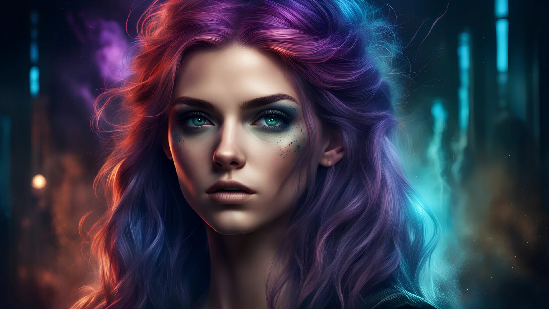 <lora:SketchWorx:1.0> fantasy portrait <lora:Grunge-Poster:1.0> detailed matte painting dynamic lighting hyper detail deep colors cool colors...