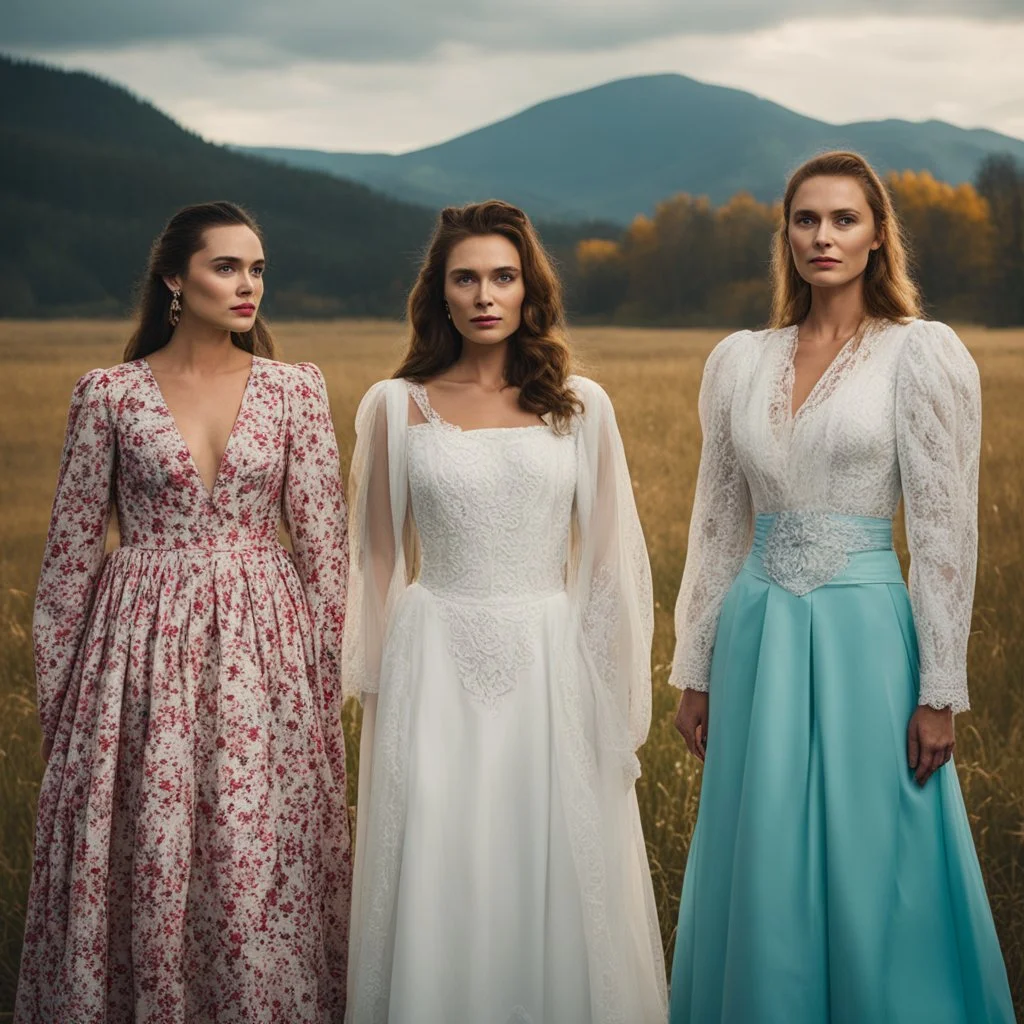 [american gods] three 3 Zorya sisters: Zorya Vechernyaya, Utrennyaya, Polunochnaya