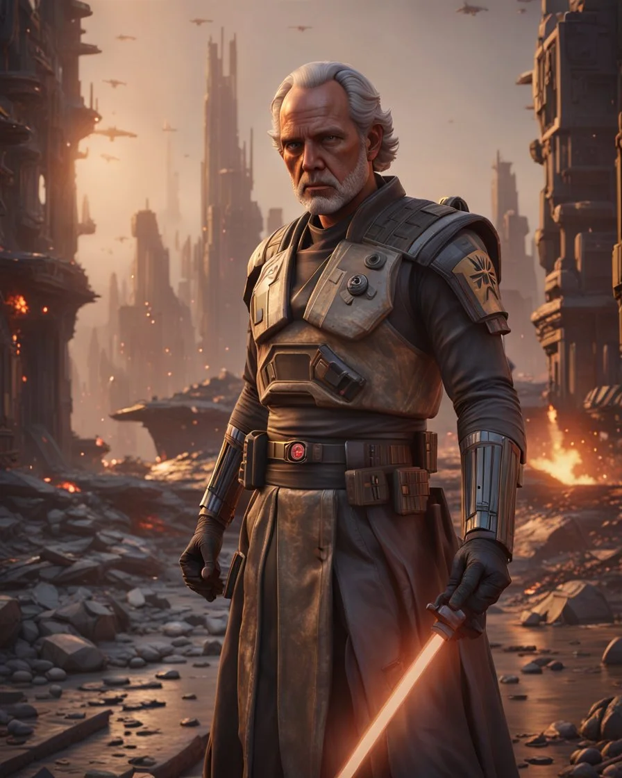 star wars bald male corellian pilot wearing pearlescent black and gunmetal grey First Order special forces heavy assault stealth commando armor and helmet with gold trim inside the jedi temple, hyperdetailed, dynamic lighting, hyperdetailed background, 8k resolution, volumetric lighting, light skin, fully symmetric details