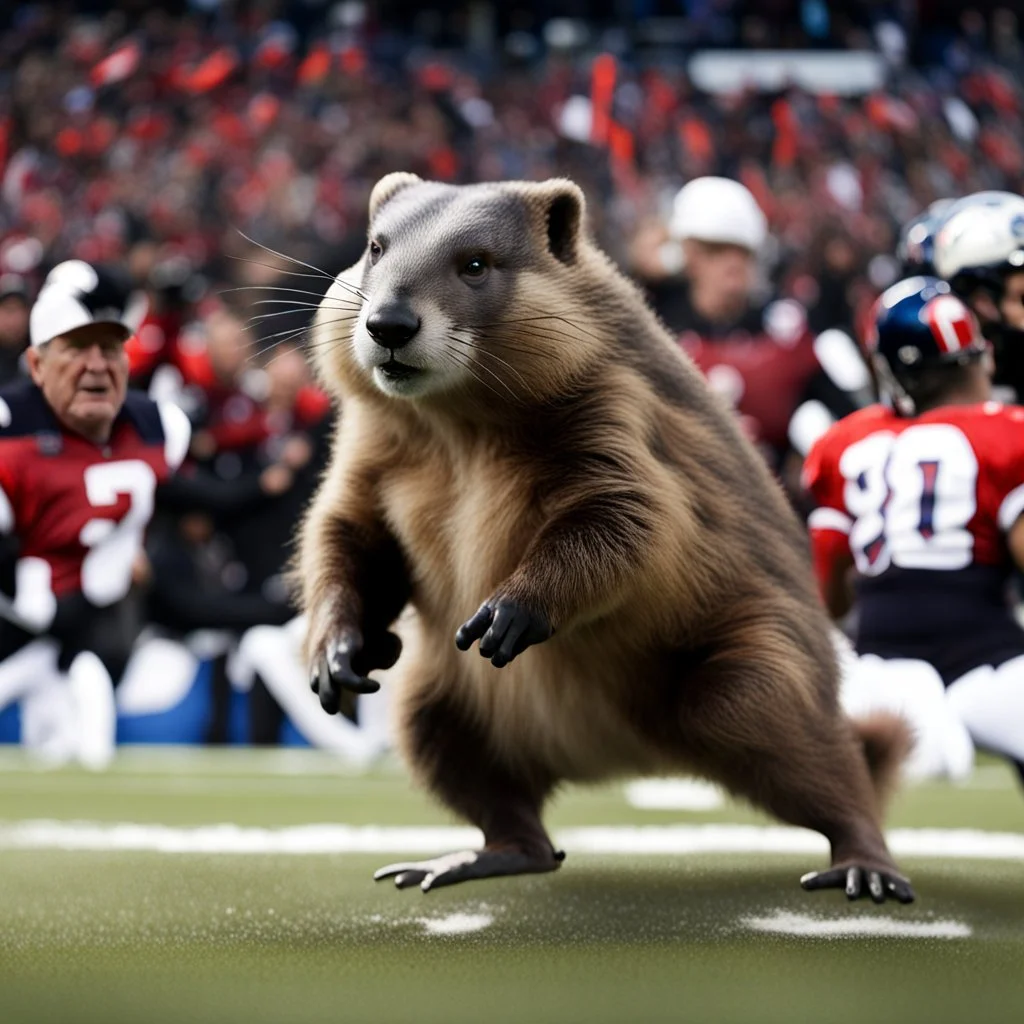 What position will Punxsutawney Phil play in the NFL?