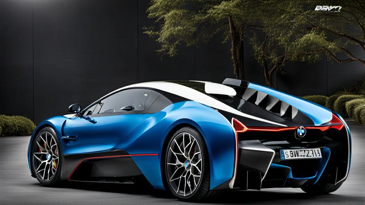 bmw if bugatti, REAR view