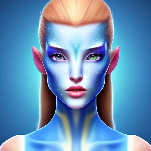 Wearing make up avatar in pandora