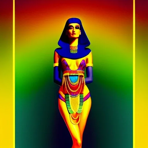 fullbody Drawing of 'beautiful,skinny, tall, busty cleopatra ',egypt,palace, intricate detail,andrea bonelli,Kilian Eng,Ohrai,evan lee,Aleksandr Sidelnikov,KyuYong Eom,toned colors,16k