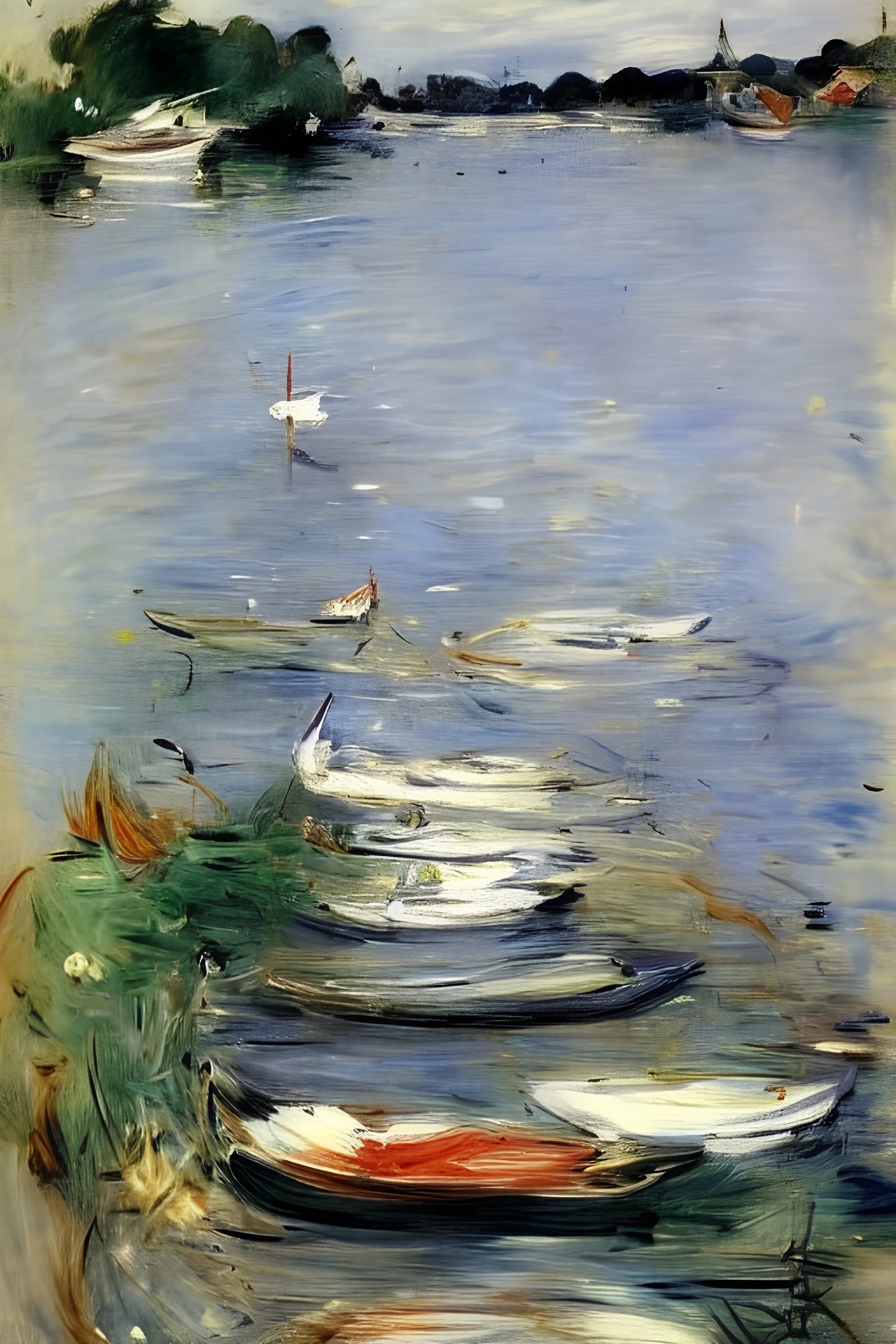 Berthe Morisot, boats