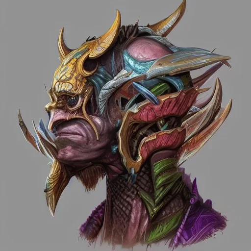 hyperrealism, male,ugly mutated d&d character portrait, colorful fantasy, detailed, realistic face, digital portrait, intricate armor, fiverr dnd character, wlop, stanley artgerm lau, ilya kuvshinov, artstation, hd, octane render, hyperrealism, beautiful d&d character portrait, colorful fantasy, detailed, realistic face, digital portrait, intricate armor, fiverr dnd character, wlop, s”