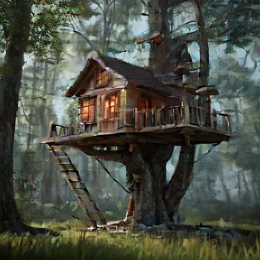 the tree house caramel, chocolate, unreal engine