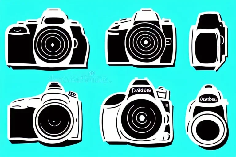 DSLR Camera Photography Vector Vector Illustration Vector Vector Vector Vector Vector isolated Vector original vector