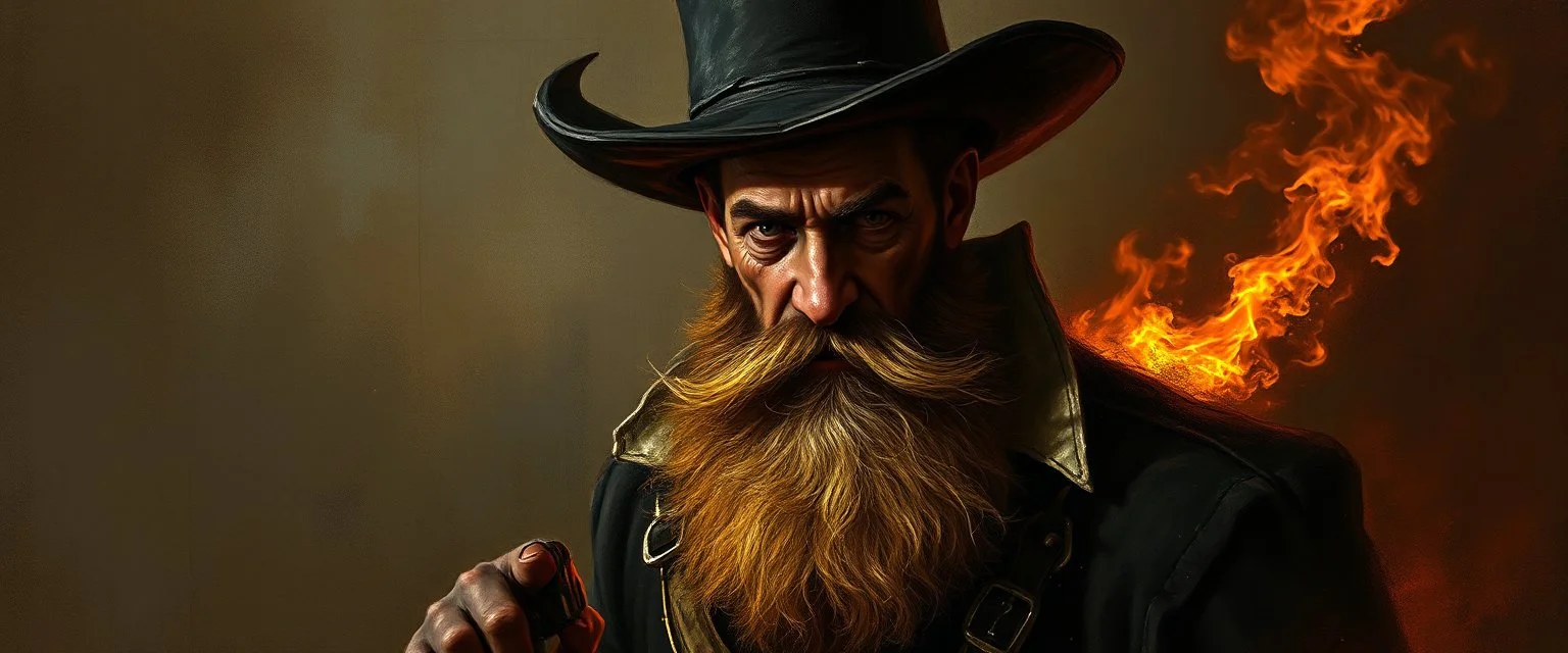 arsonist character by Rembrandt