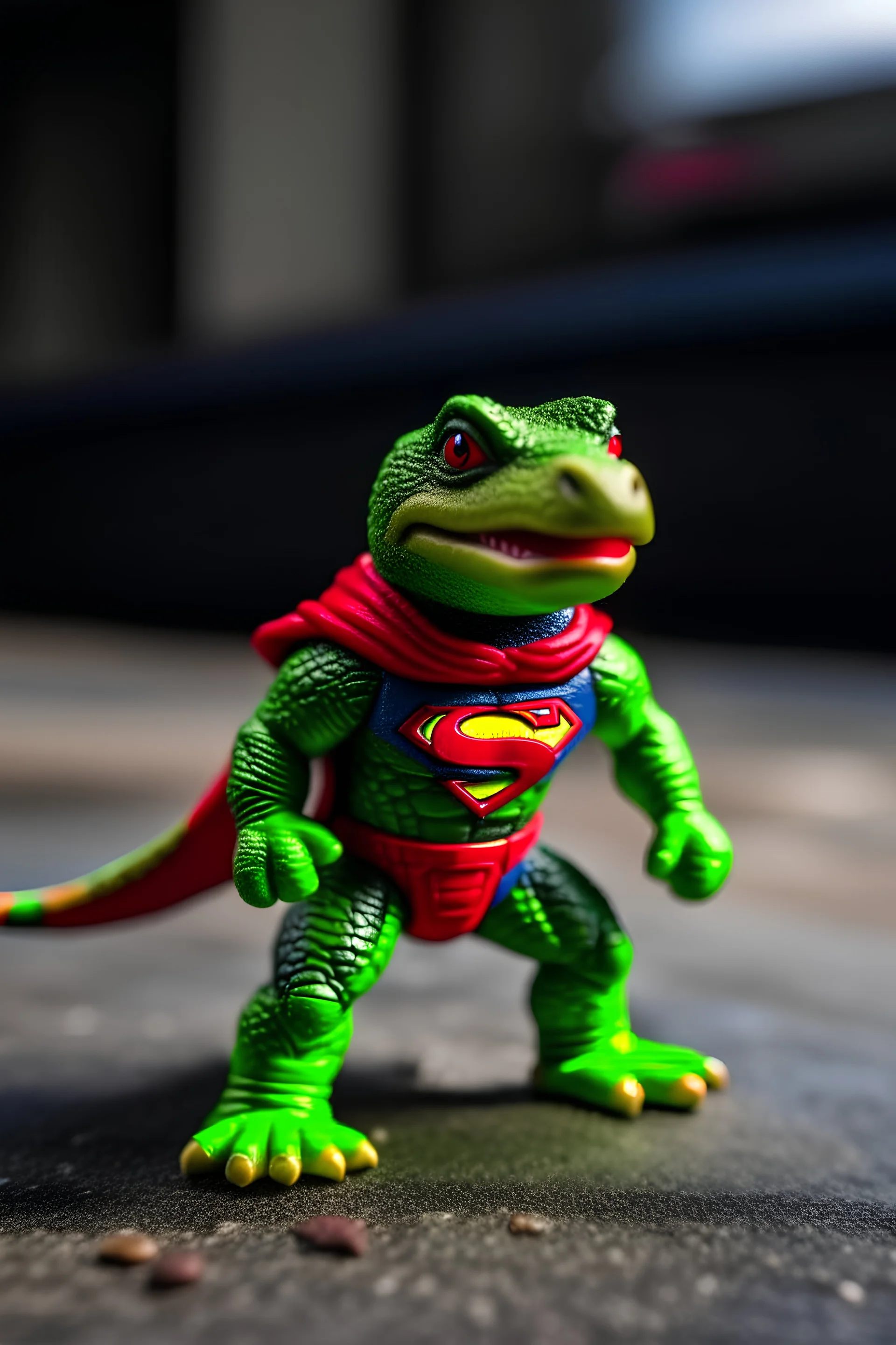 dino super hero, 90mm photography