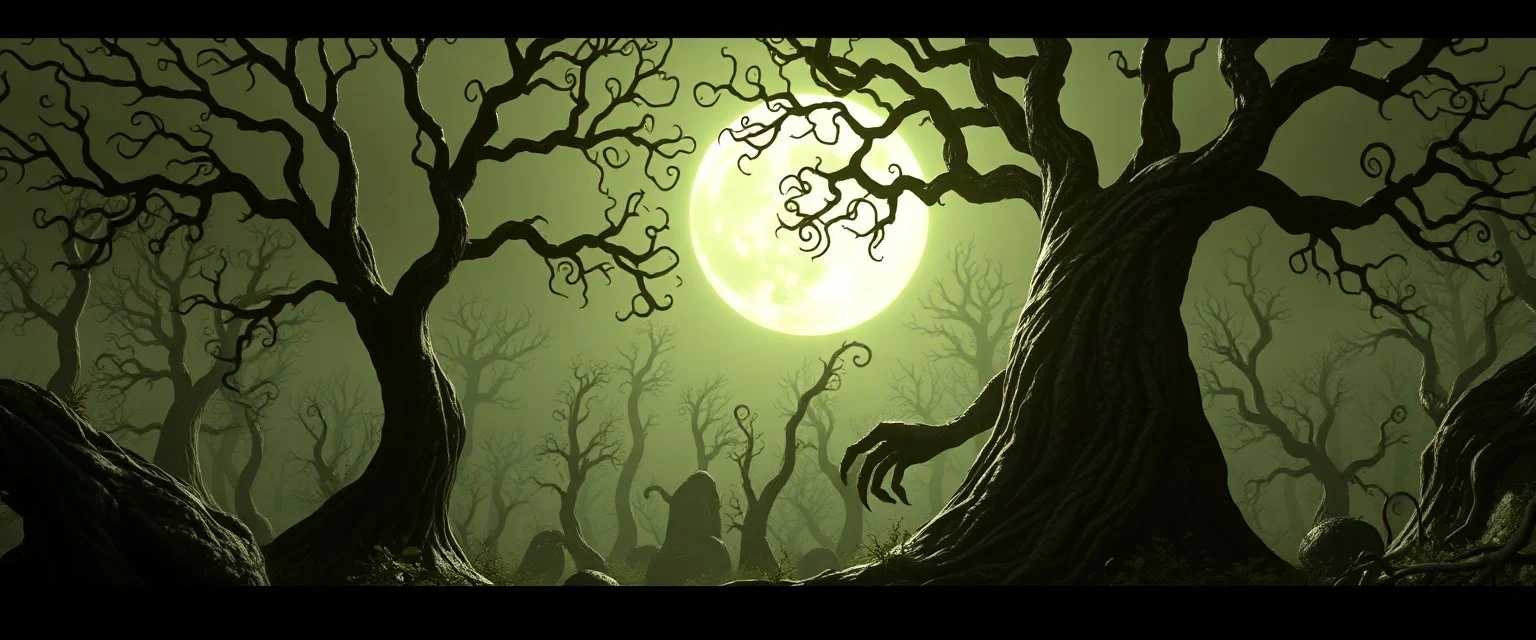 Leshy in the style of fallout 4 and Escher
