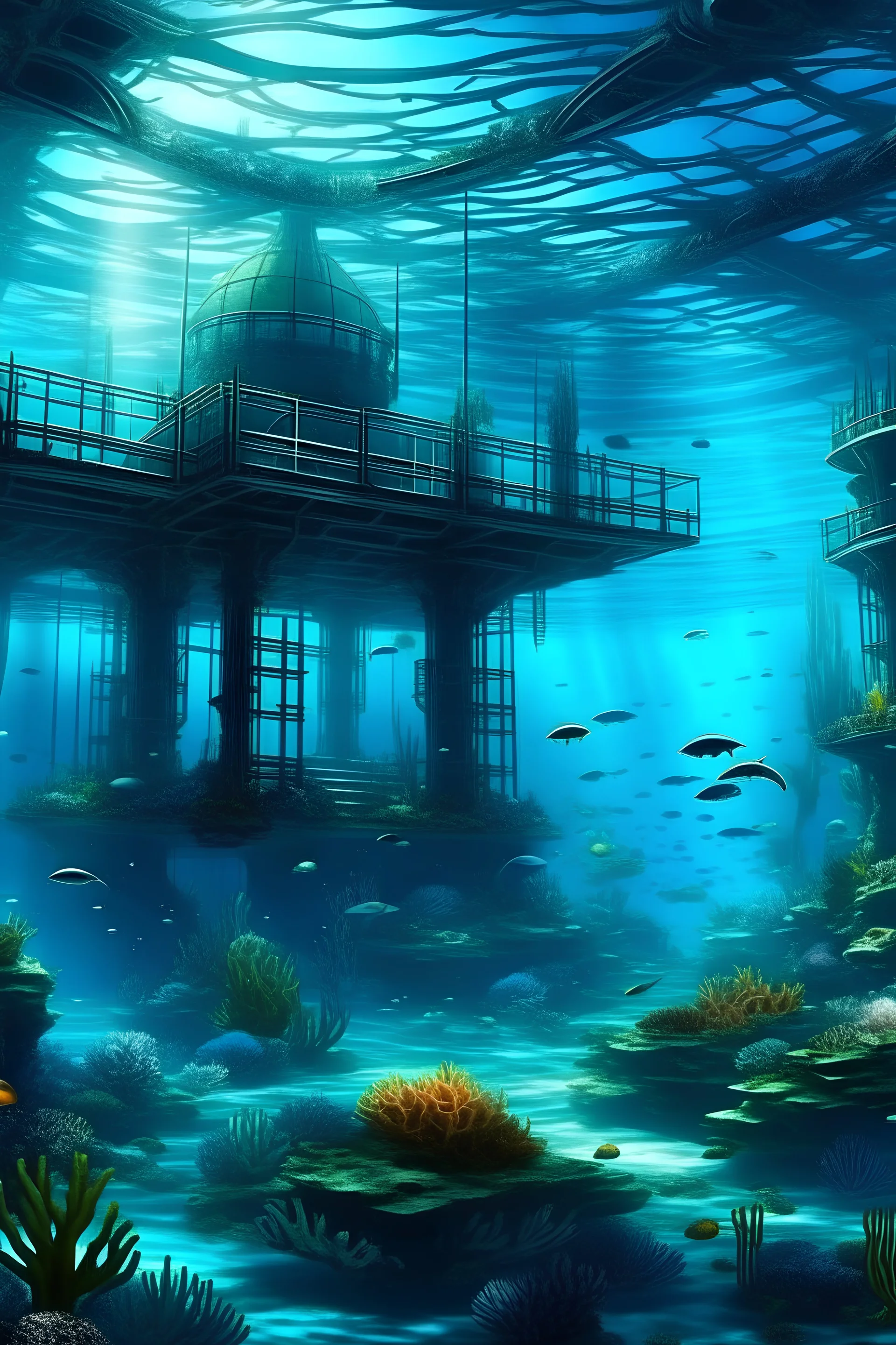 under water world