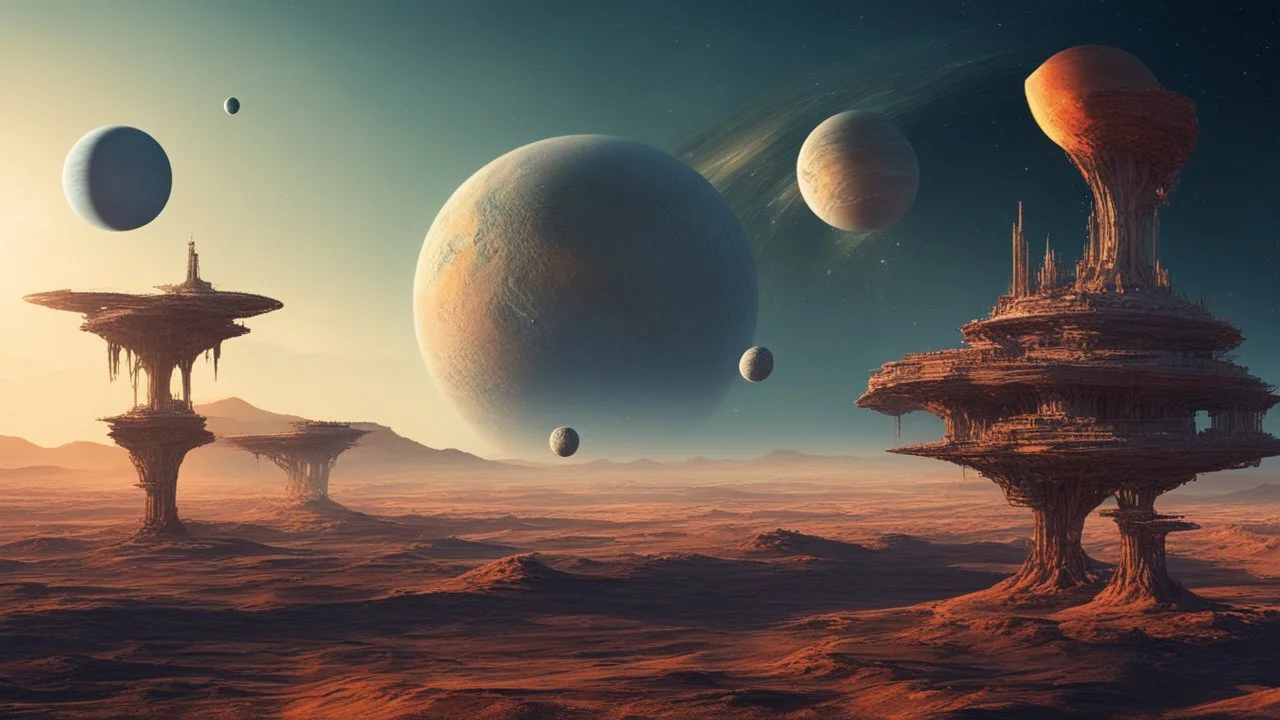 strange places, other planets