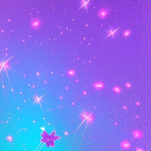 flower glitter pink and blue in a galactic ambiance, delicate colors in the foreground, full of details, smooth, light effect，vaporwave colorful, smooth, extremely sharp detail, finely tuned detail, ultra high definition, 8 k, unreal engine 5, ultra sharp focus