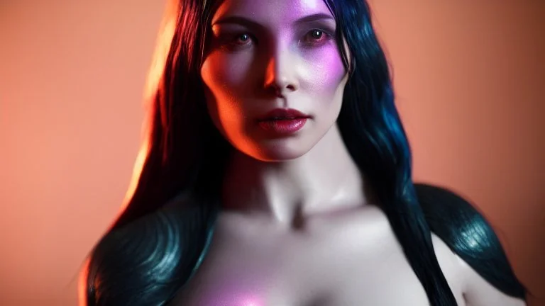 Lilith Returns, cosmic, nebula, HD 4K, sharp detail, photo-realistic, octane rendering, award winning photography, cinematic lighting