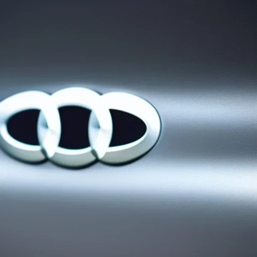 audi brand logo futuristic