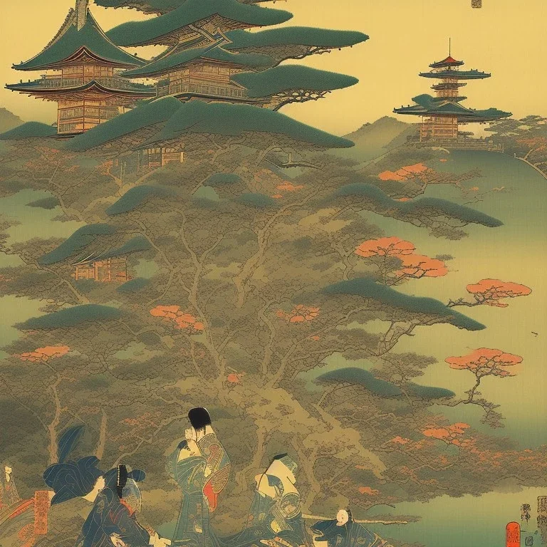 Ukiyo-e, landscape